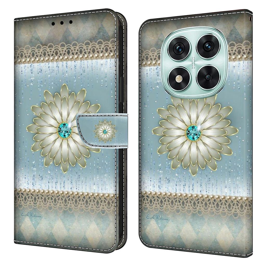 For Xiaomi Redmi Note 14 Pro 5G Wallet Case Pattern Printing Stand Leather Flip Phone Cover