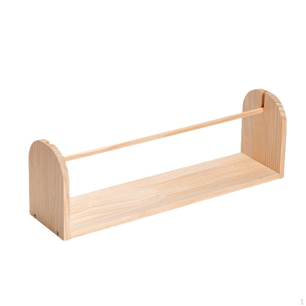 Garenhouder, Houten Balhouder voor het Opbergen van Bollen, Lintjes, Accessoires, Haaknaalden, Naaien