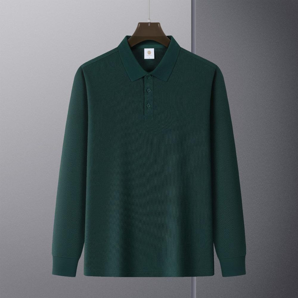 New Simple Basic Versatile Long-sleeved Men's Spring and Autumn High-quality Round Neck Inner Loose Bottoming Shirt Top