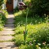 Metal Carnivorous Plant Garden Stake, 25 Inch Large Venus Flytrap Plant Sculpture, Outdoor Decorative Yard Art for Lawn Garden Patio Decor