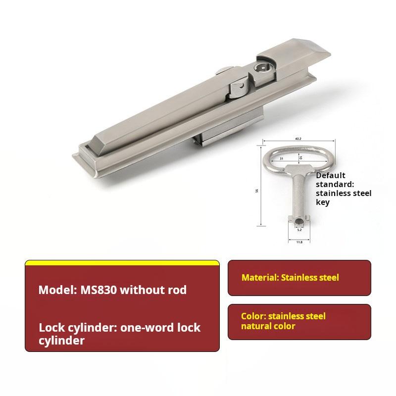 1PCS MS830 Cabinet Door Lock Weitu Cabinet Tian Di Connecting Rod Lock Electrical Box Switch Cabinet Lock Hardware Accessories