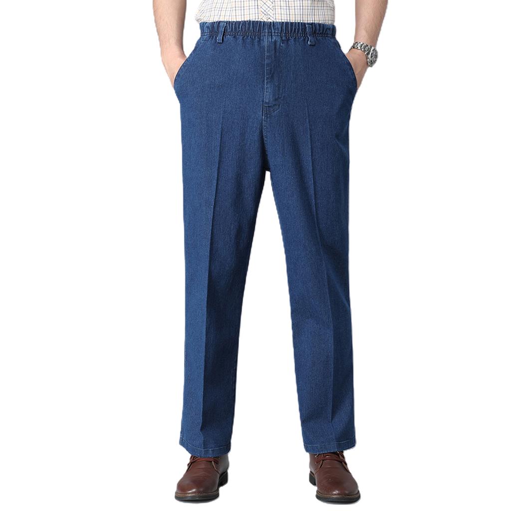 Buy Pants Men's Straight Leg Jeans With 