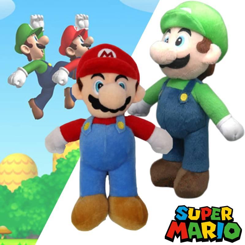 Mario Bro Super Luigi Mario Plush Toy Game Character Filling Doll Christmas Gift