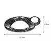 Carbon Fiber Car Start Stop Key Panel Cover For Mini Cooper R56 R57 R58 R59 R60