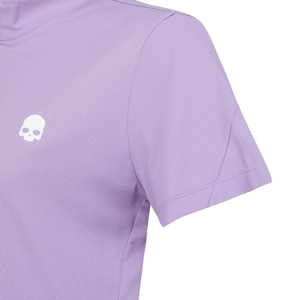 HYDROGEN Women'S Smartdry Short Sleeve Half-Zip Tee