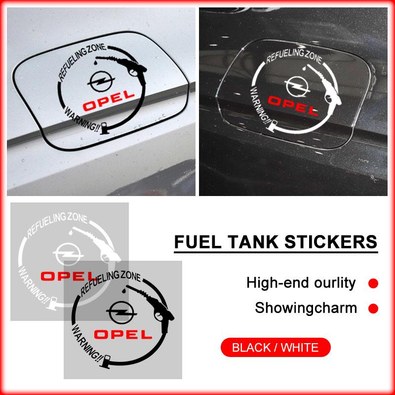 1 ks Nálepky na víčko palivové nádrže auta Vinylové Módní Dekorační Samolepky Příslušenství Pro Opel Astra j Insignia Astra g Corsa Zafira b Mokka Vivaro Meriva