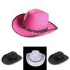 Cowboy Hat With Rhinestone Embellishments For Themed Parties And Costumes