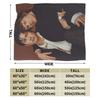 Heated Rivalry Blanket Connor Storrie Shane Hollander  Warm Funny Plush Throw Blanket For Home Decor Flannel Bedspread Bed Cover