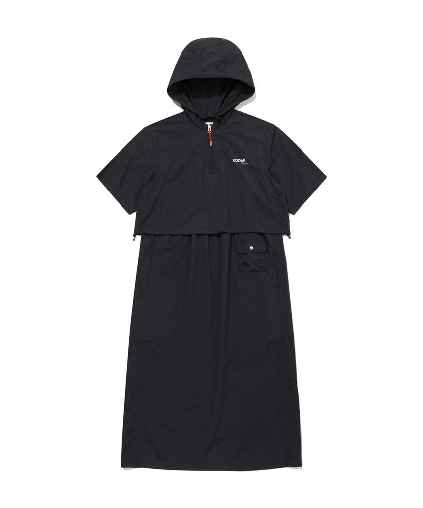 Kodak Breeze Pop Cool Hooded Dress Women Black