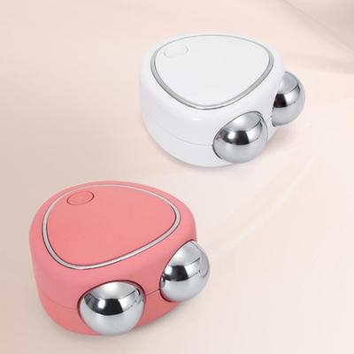 1 pieza de instrumento de belleza de microcorriente, mini masajeador facial portátil adelgazante EMS, delicado contorno, levantamiento de piel facial, 5 estilos