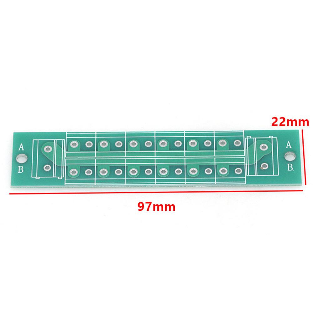 Bezpájecí deska adaptéru kladného/záporného terminálu s roztečí 5,07,5 mm, bezpájecí testovací deska PCB, potřeby pro elektrické vybavení