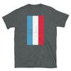 Grand Duchy of Luxembourg Europe Distressed Flag Short-Sleeve Unisex T-Shirt