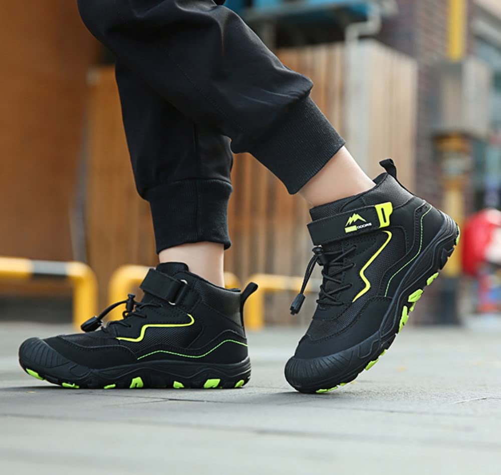 Yuanli Outdoor Shoes for Boys and Trekking Hiking Athletic Girls, Shoes, Shoes, Kids' Shoes, Lightweight, Breathable, Non-Slip, Anti-Collision