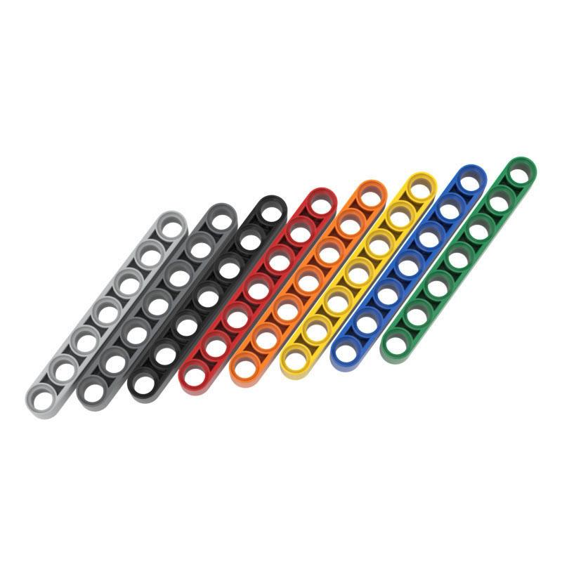 10 Peças 32524 Braço de Levantamento Espesso 1x7 Conjunto de Blocos Cor Moc Compatível com Tijolo DIY Brinquedo Infantil Peças de Montagem