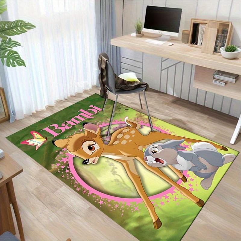 1pc. Bambi Deer and Rabbit Outdoor Rug Home Decorative Carpet Gift for Room Office Flooring Matz041409