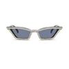 New Retro Small Cat Eye Sunglasses Triangle Frame Diamond Crystal Sparkling Shades Disco Party Glitter Sun Glasses for Women