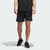 Adidas All Season Fleece Shorts With Solid Color Logo Men Shorts Black IK2129