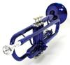 Kaerntner KTR-30MBL Trumpet, Metallic Blue (with Semi-hard Case)