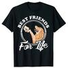 Best Friends for Life. Golden Retriever Lover Gifts T-Shirt