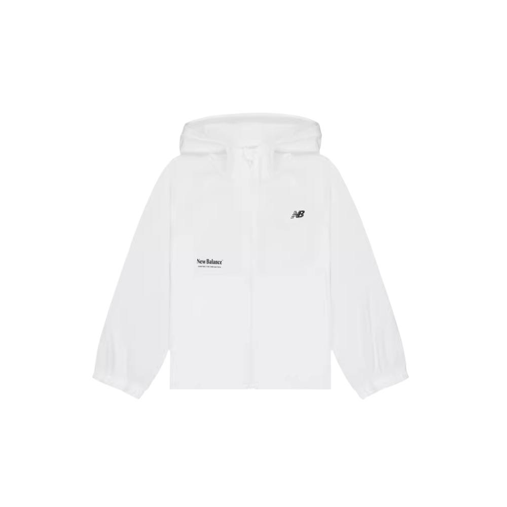 New Balance Kids Jackets Hooded Moderate ND4DG2E033-WT 120