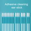 Sticky Ear Wax Removal Swabs with Soft Silicone Tip Gentle Ear Cleaner Comfortable Ear Cleaning Sticks Eco-Friendly Ear Pick for Adults Kids