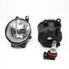 Car Flashing 2Pcs Daytime running light drl for Toyota Corolla 2007 2008 2009 2010 LED DRL fog lamp cover driving lights