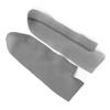 2pcs Gray Real Leather Car Front Door Handle Panel Armrest trim For Honda CRV TH