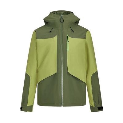 Waterproof Hooded Outdoor Warm Long Sleeve Jacket Women Jackets Green 1389313-345