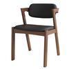 OEING New Chinese Style Leather Dining Chair