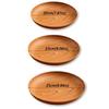 Kitchen Accessories Plastic Wood-Grain Round Tray Imitation Wood Multi-Purpose Serving Plate Dinner Plates Tea Coffee