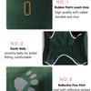 Fleece-Hundejacke, Frühling, warme Hundekleidung für kleine, mittelgroße und große Hunde, reflektierend, winddicht, Outdoor-Haustiermantel, elastischer Bauch, Corgi