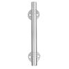 Heavy Cabinet Door Handle Silver Furniture Handle Solid Drawer Handle  Bathroom