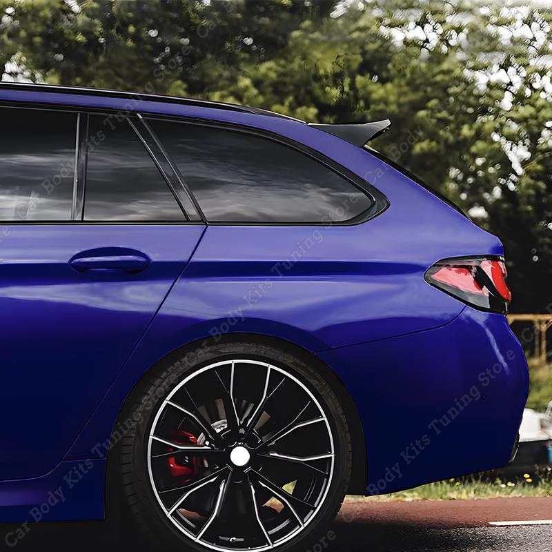 Car Rear Spoiler Wing For BMW G31 Touring 520i 530i 540i 525d M550d 2017-2023 Roof Caps Middle Wing Splitter Body Kits Tuning