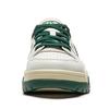 Li Ning Trendy Leap Slip Resistant Cushioning Abrasion Resistant Lightweight Low top Skateboard Shoes Men's White Green AGCW011-3