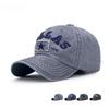 Нова бейсболка з тривимірною літерою та тривимірною вишивкою на наклейках для чоловіків і жінок, випрана та вицвіла стара кепка-сенсор
