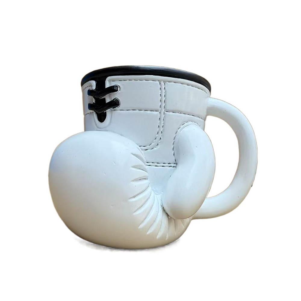 Resin Material Boxing Glove Mug Boxing Glove Design Boxing Themed Tea Cup Sports Themed Mug  Office