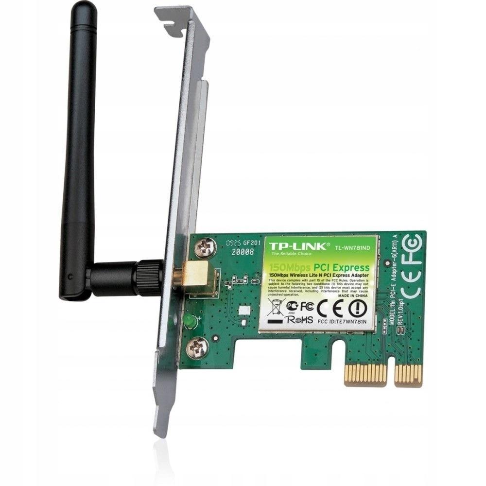 Karta Sieciowa TP-Link TL-WN781ND WiFi N PCI-E