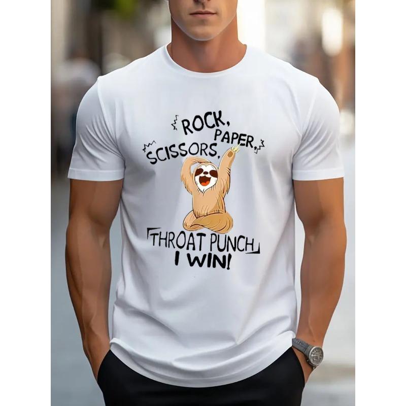 

Mens TShirt Comfortable Neck Casual Cotton ShortSleeves Soft Breathable Top Menswear Tshirt Summer Spring Streetwear Cotton Fabric Trendy Letter Print S белый