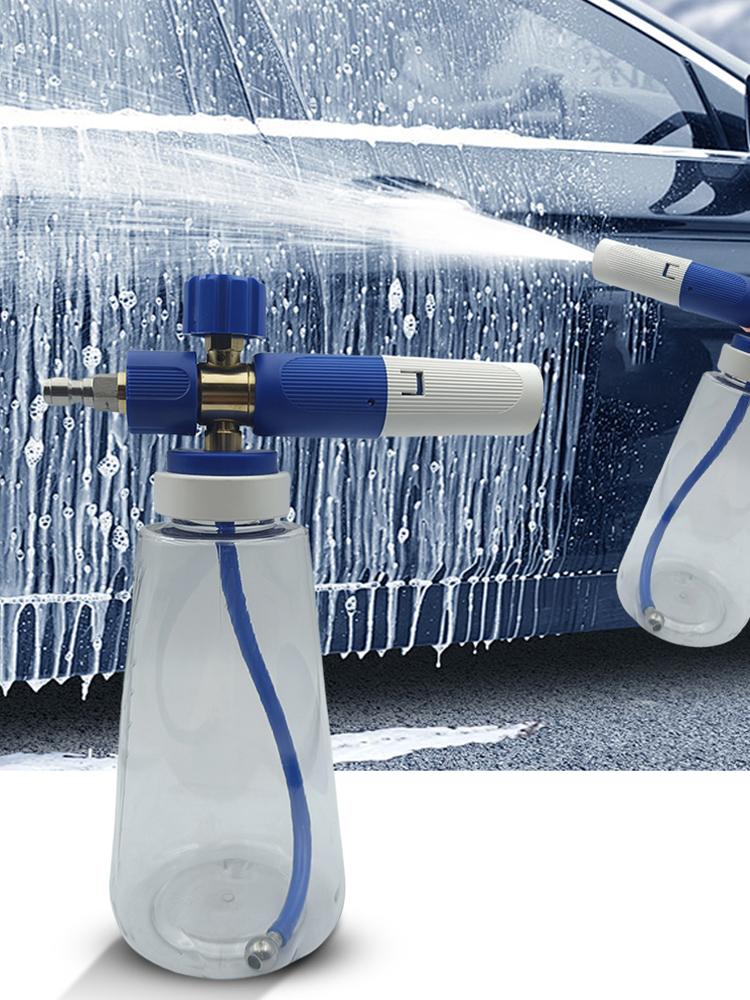 1L Pěnová vodní pistole do auta 1/4 Rychlospojka Vzduchotlakový pěnový rozprašovač Nastavitelná vysokotlaká mycí pistole Příslušenství pro mytí aut