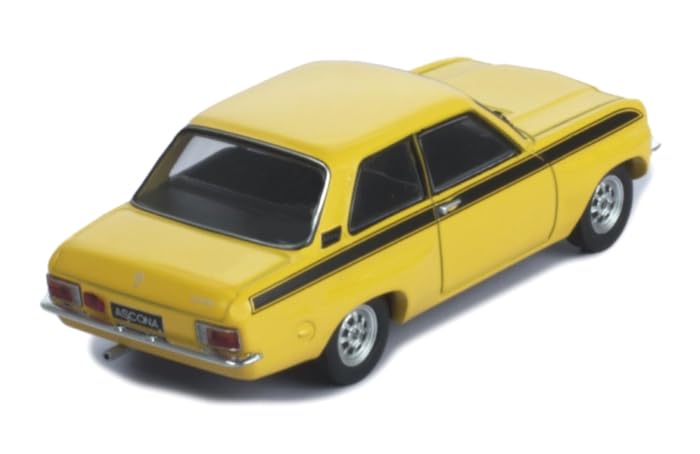 Ixo Model Opel Ascona A 73 Tuning Yellow CLC418N 1/43
