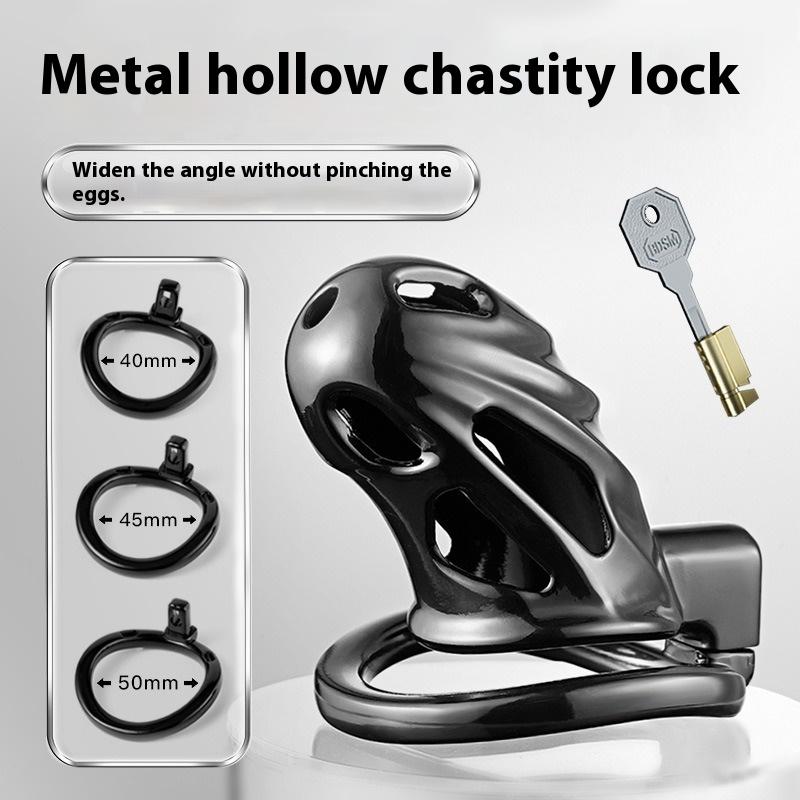 Verstellbares Penis-Schloss Verstecktes Fetisch-Training Spaß Urethral-Schloss Training Sexspielzeug Aluminium Keuschheitskäfig Gerät für Männer