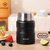 Diller 500ML Portable Stainless Steel Thermal Food Jar