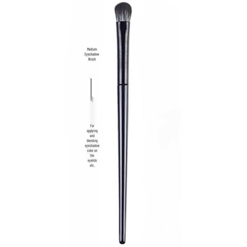 Anfänger Weiche Borsten Augen Make-up Pinselset: Lidschatten-, Nasenschatten-, Unteraugen- und Eyeliner-Pinsel