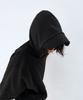 Reverse Block Cap Hood Black