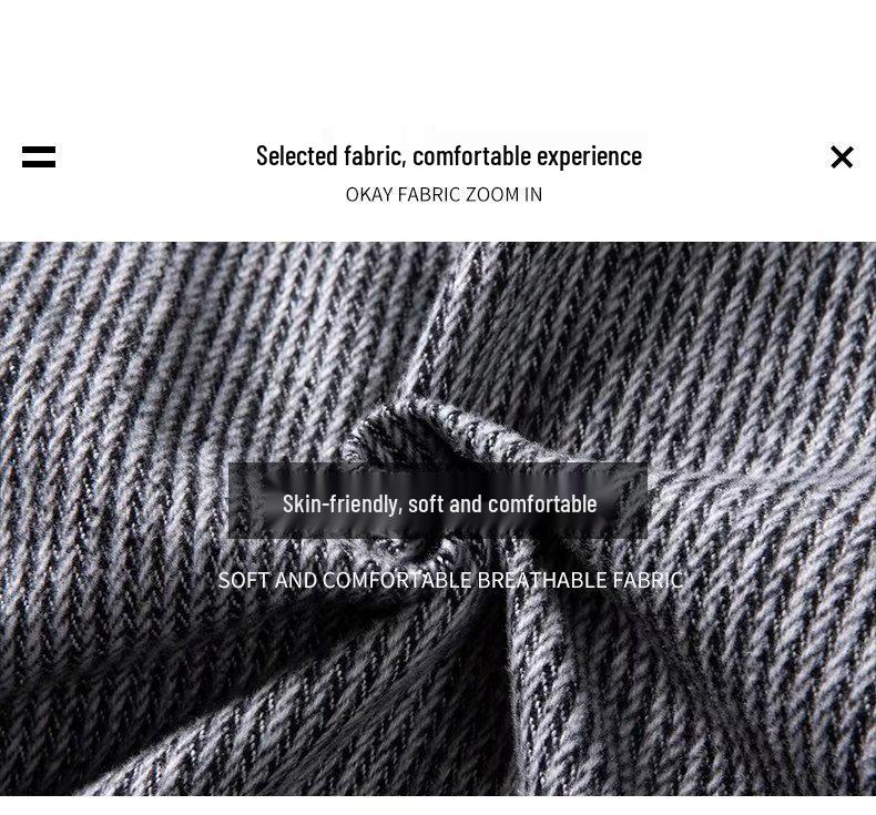 New Spring & Autumn Men's Loose Comfortable Warm Jacket