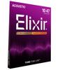 Cordas para violão acústico Elixir NANOWEB 8020 Bronze Extra Light .010-.047 #11002 []