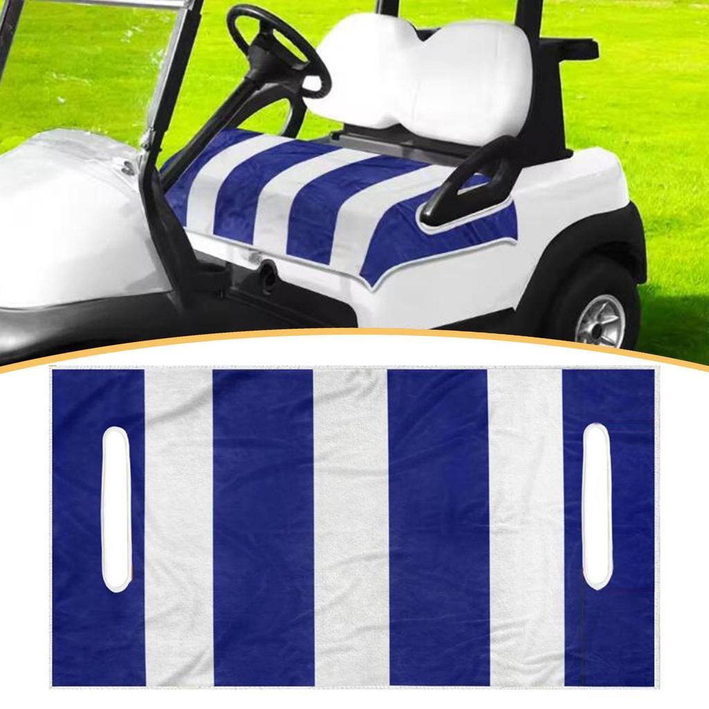 Golf Cart Seat Cover Towel Blanket Cushion for Sightseeing Car Protector Easy