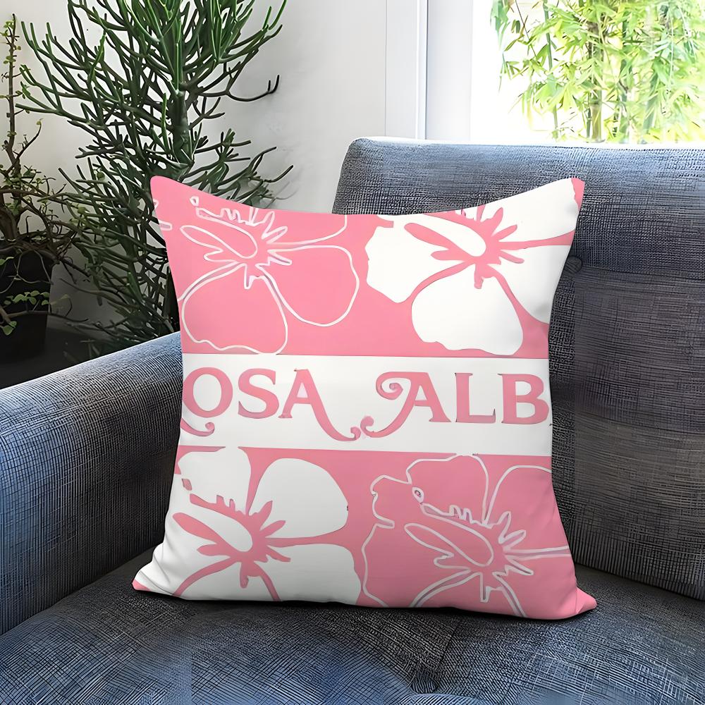 A-Alba R-Rosa Brand Cushion Cover Comfortable Reversible Pillow Cover Ideal for Car Sofa Bedroom & Beyond