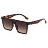 Fashionable Large Square Frame Sunglasses: European & American Street Style with Luxury Design