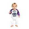 Family Matching Halloween Pajama Set - Color Block Raglan Long Sleeve Round Neck Top and Pants Loungewear for Parents and Kids